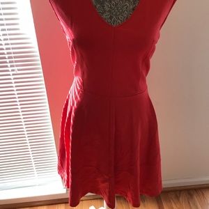 Bar III a-line pink dress